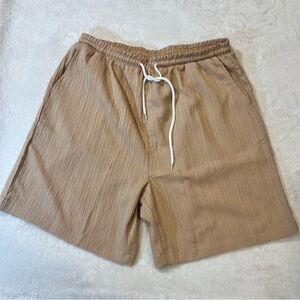 NWOT Manfinity Tan Shorts